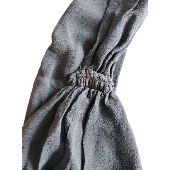 Vintage Unbranded 100% Silk Nightgown Dress Semi Sheer No Size Tag Goth Witchy - Picture 7 of 9